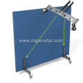 Office Partition Board Steel Portable Feet